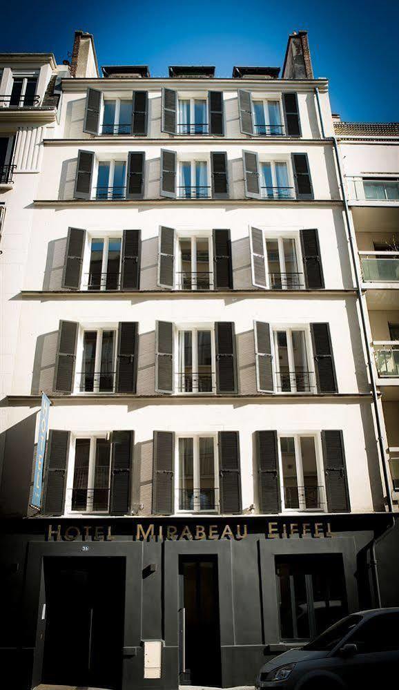 Hotel Mirabeau Eiffel Paris Exterior foto